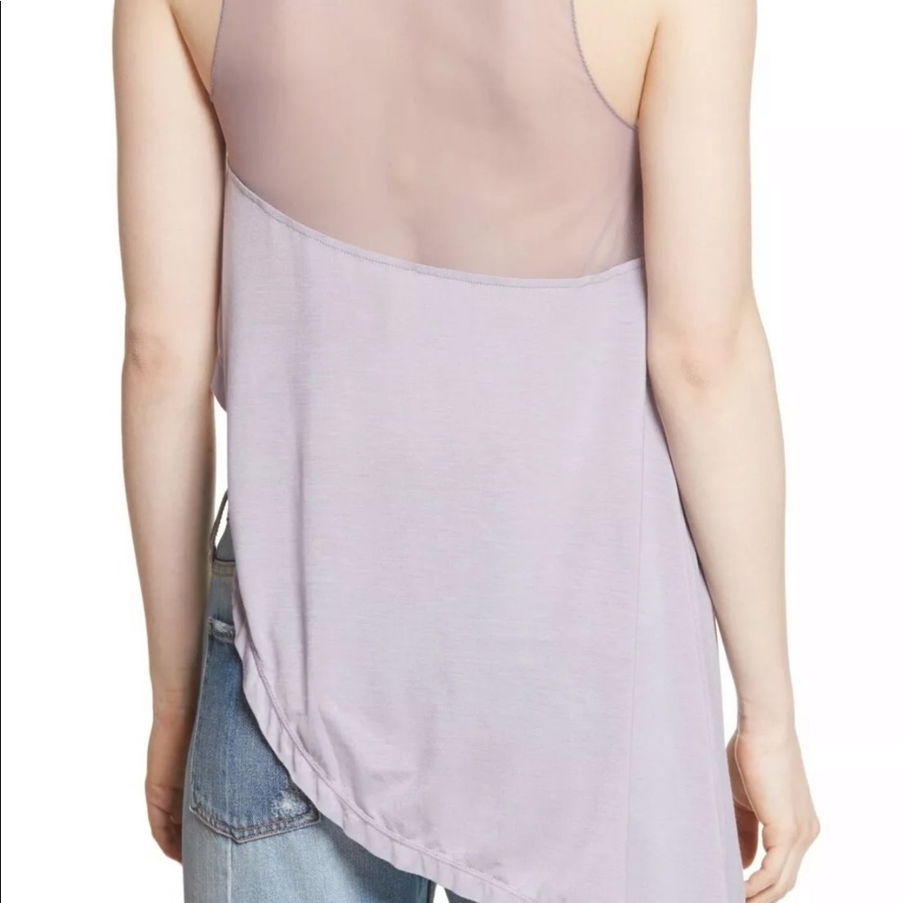 Free People Riley Asymmetrical Tank SOFT lavender - Picture 4 of 7